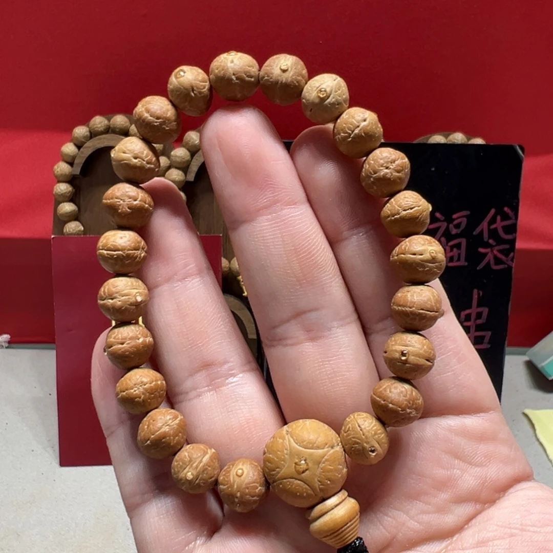 凤眼菩提手串10.5mm凤眼菩提实心