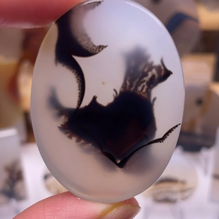 玛瑙/玉髓未镶嵌吊坠(不含链)