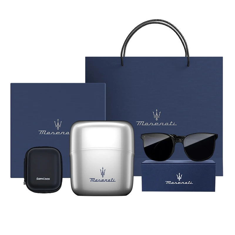 电动剃须刀剃须上谷玛莎拉蒂联名礼盒装家用干湿两用胡须刀送礼