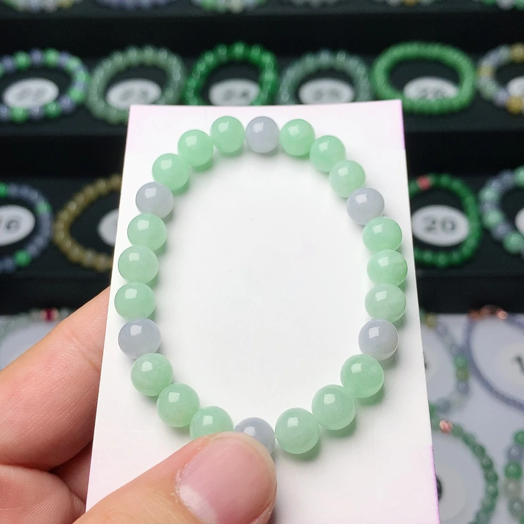 未镶嵌手链翡翠翡翠