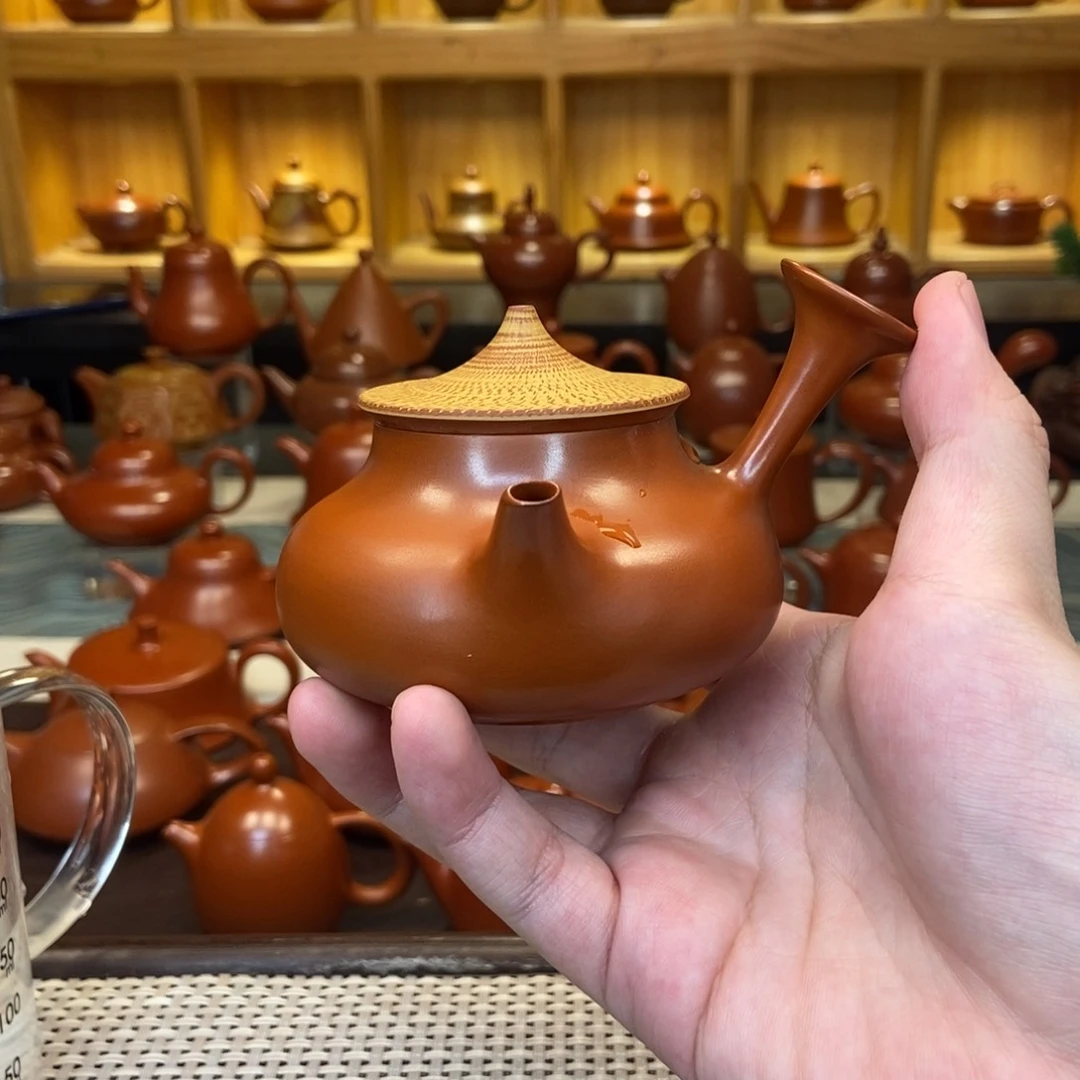 茶壶紫砂潮州手拉壶手拉壶