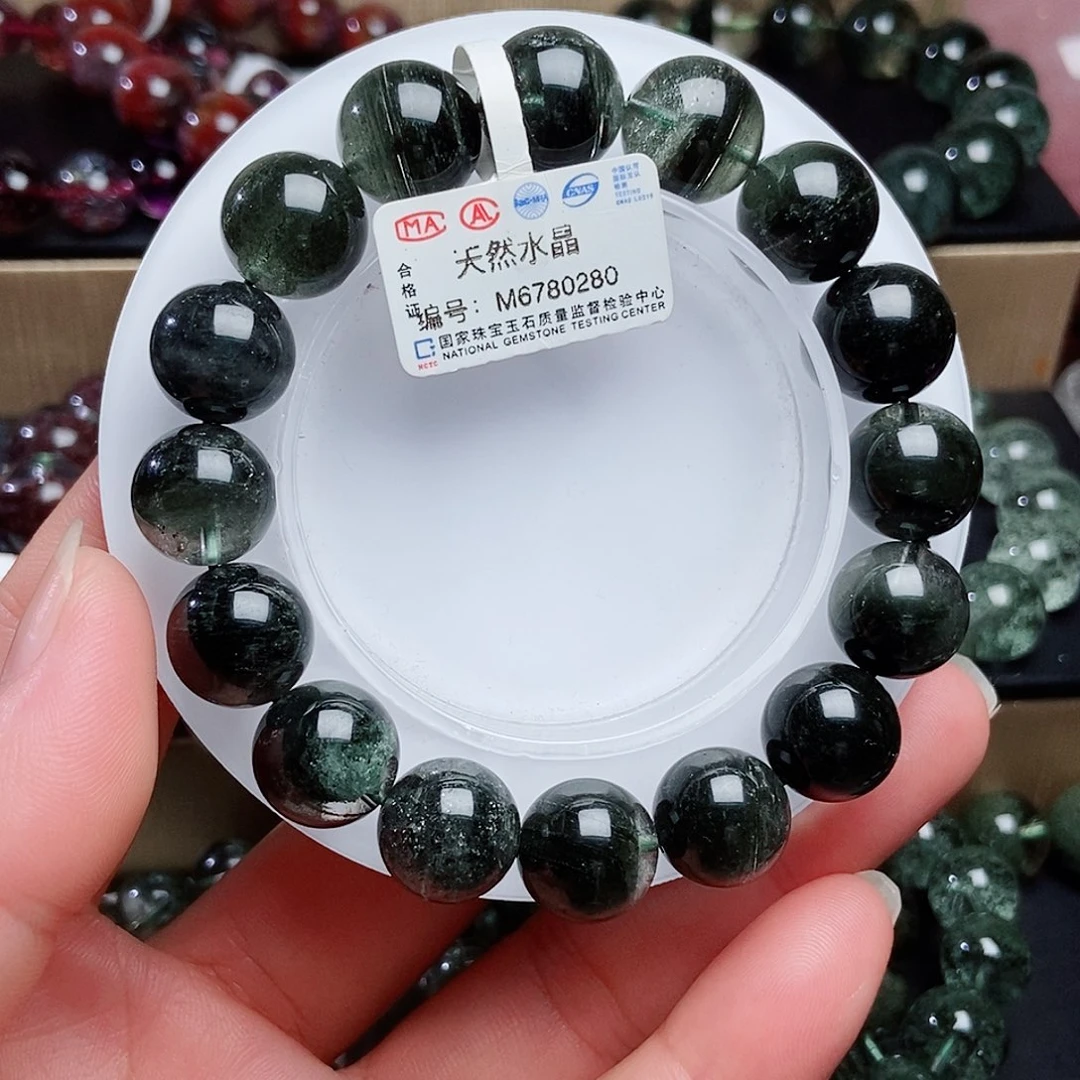 未镶嵌手链水晶满盆12➕