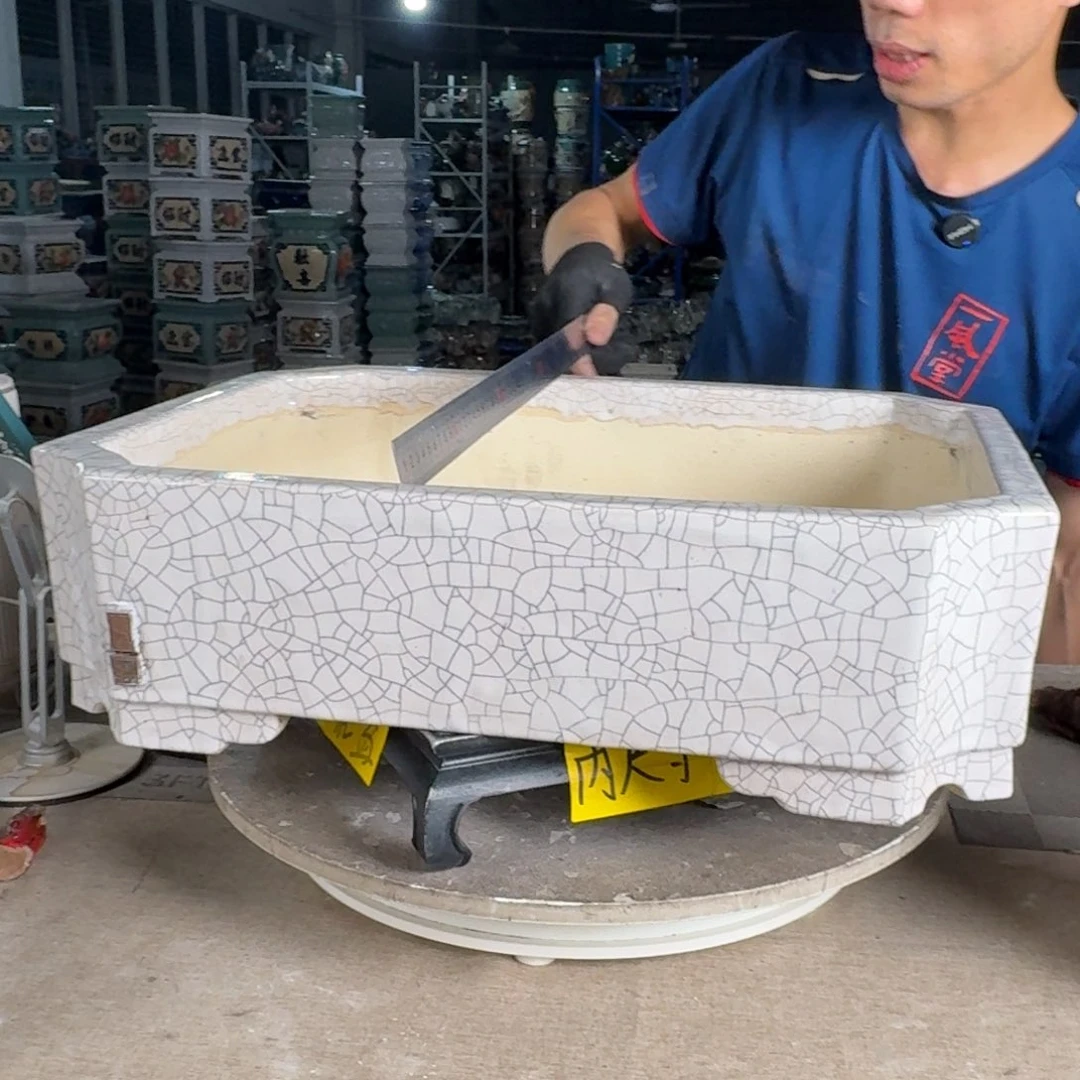 一风堂石湾花盆 内46*34*10