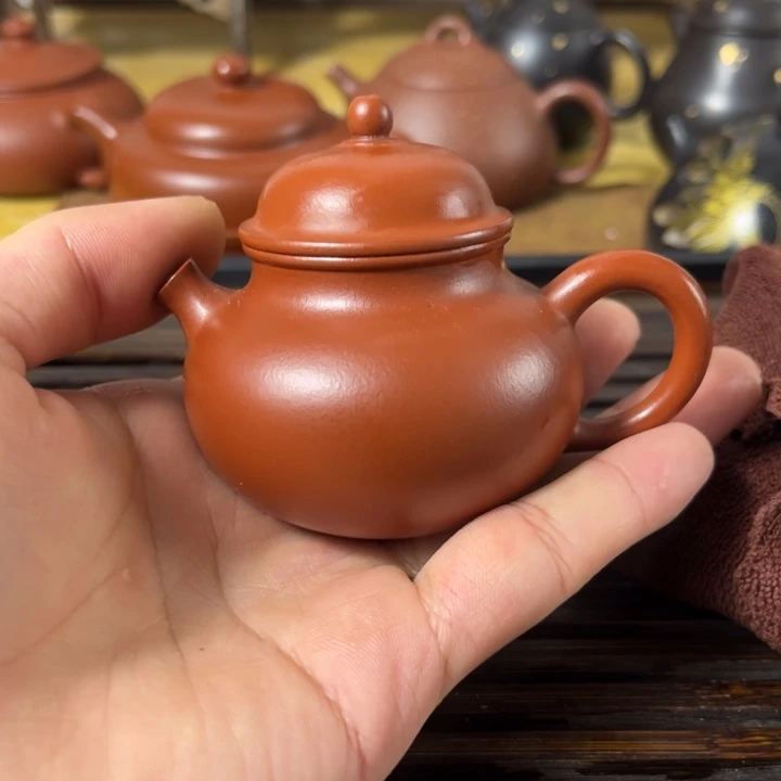 原矿紫砂半手工制作