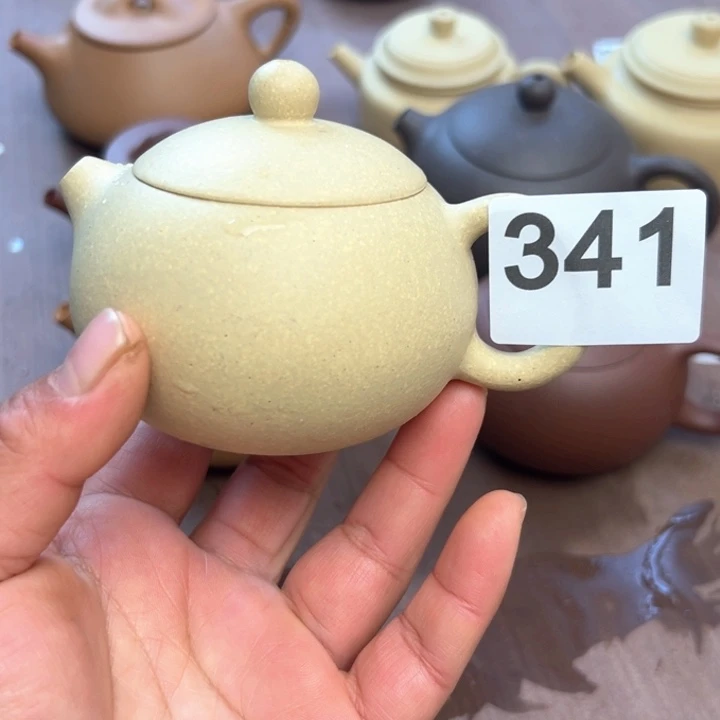 紫砂茶壶墨*堂本绿半手工150cc大瑕疵