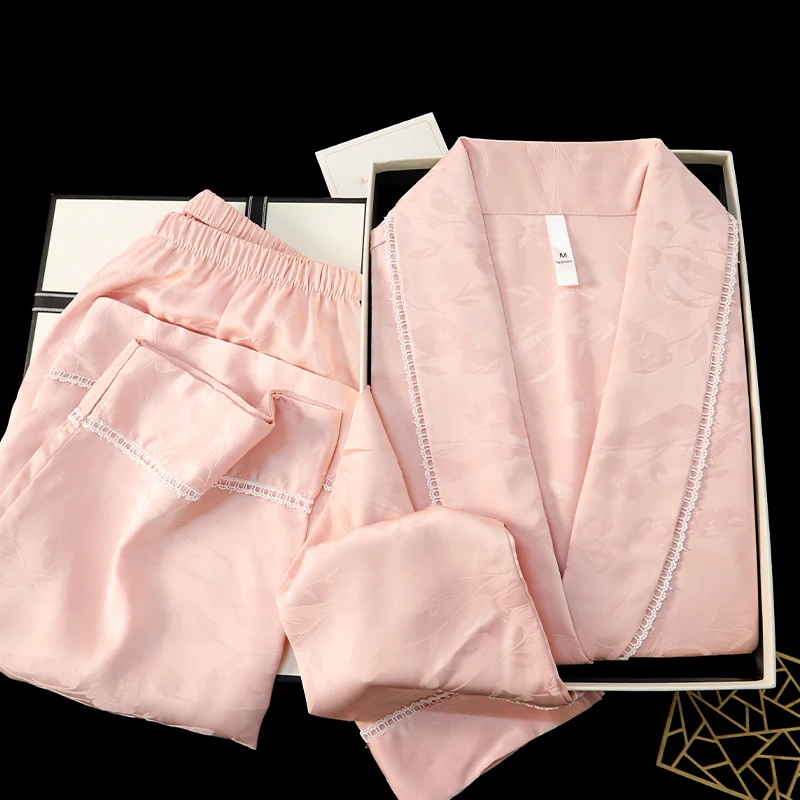 【高端礼盒】桑蚕丝真丝睡衣女款家居服送妈妈婆婆长辈母亲节礼物