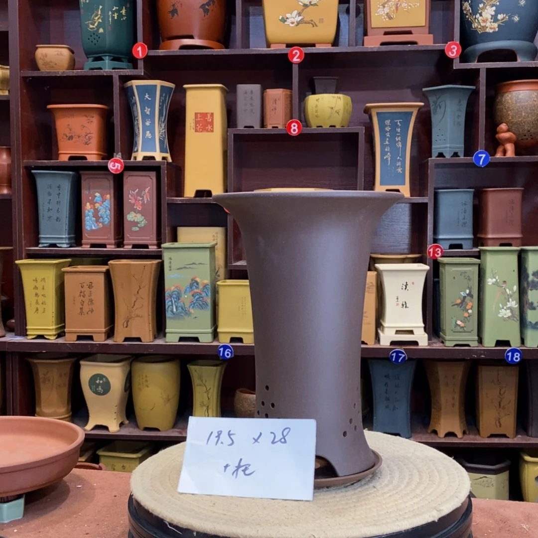 紫砂花盆紫砂艺术