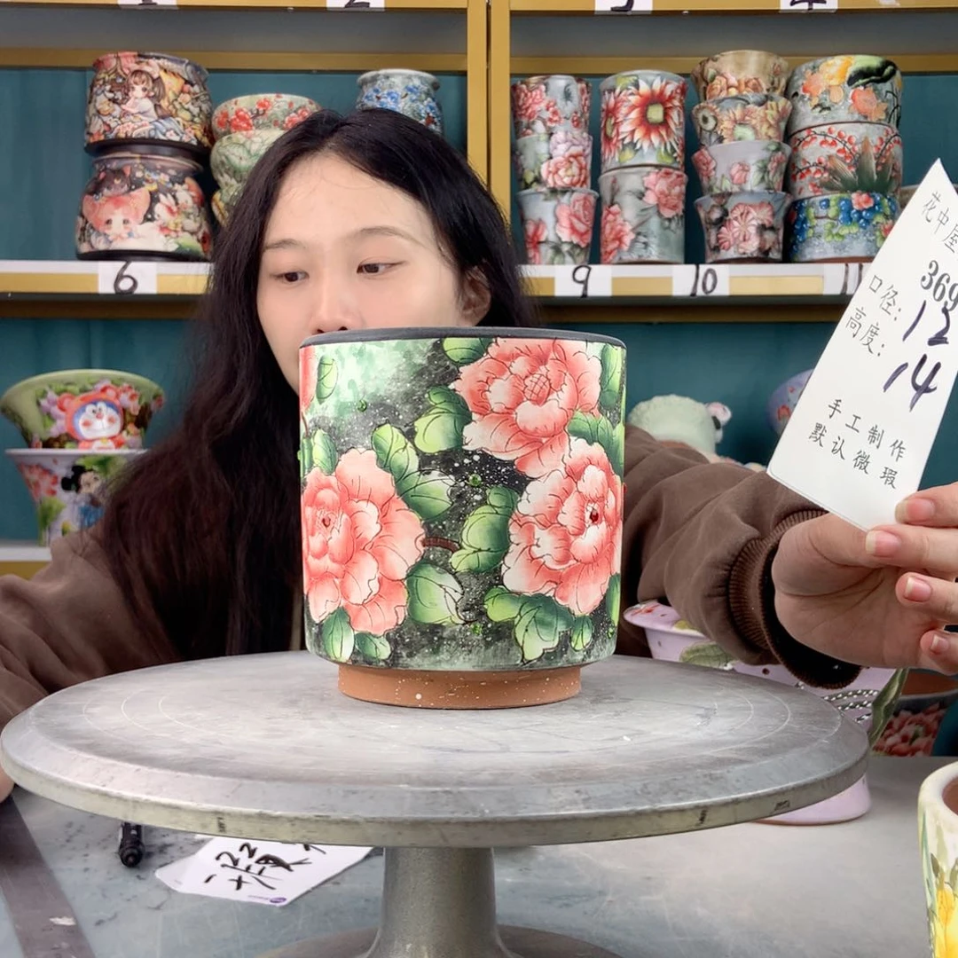 罐?****)景德镇手工瑕疵369