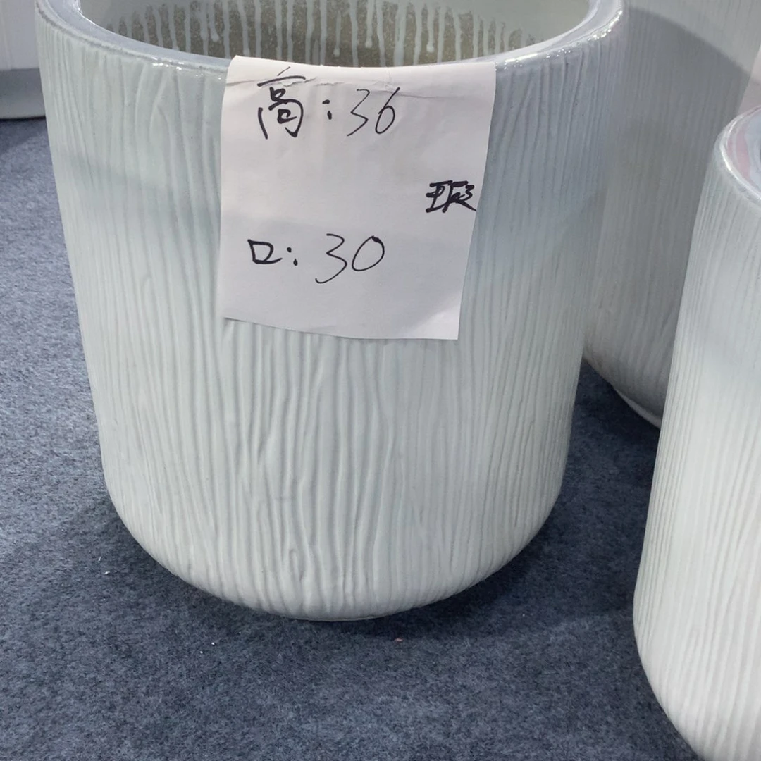 高温陶瓷花盆微瑕