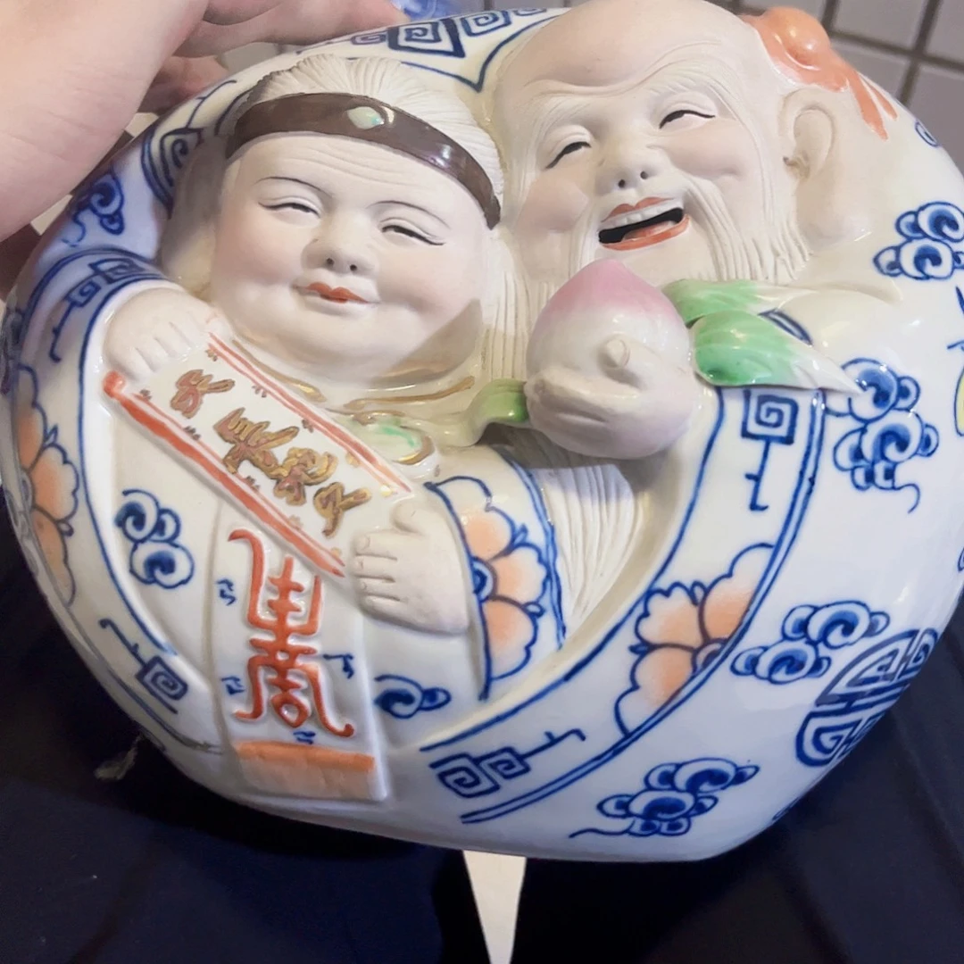 摆件，烧制问题都是正常的84微瑕疵