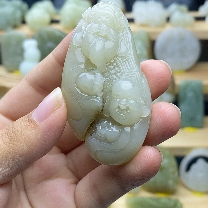 未镶嵌和田玉挂件