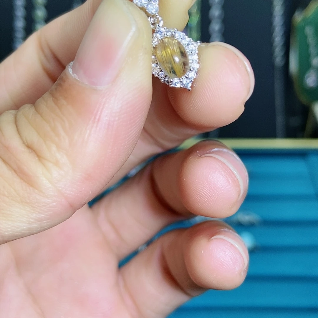 【闪购商品】紫晶珠宝半成品银S925镶嵌