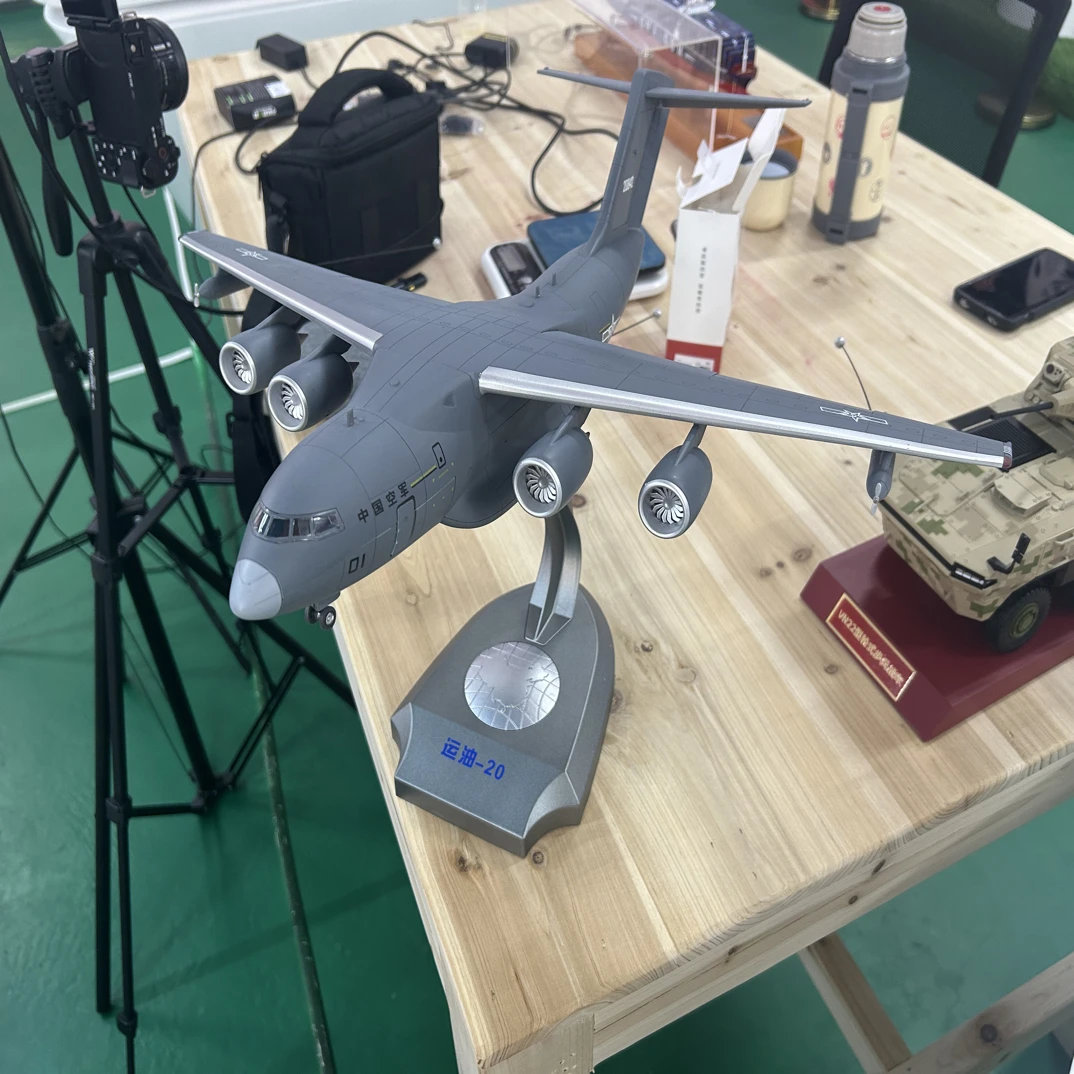 运20B/运油20鲲鹏仿真合金运输机模型退伍收藏静态摆件