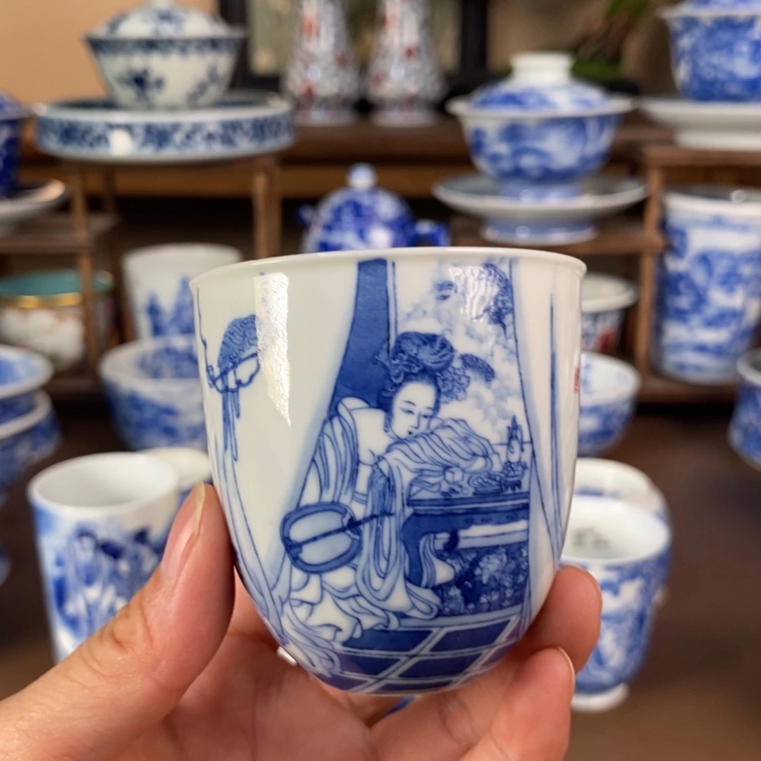 李***泽景德镇陶瓷手工手绘