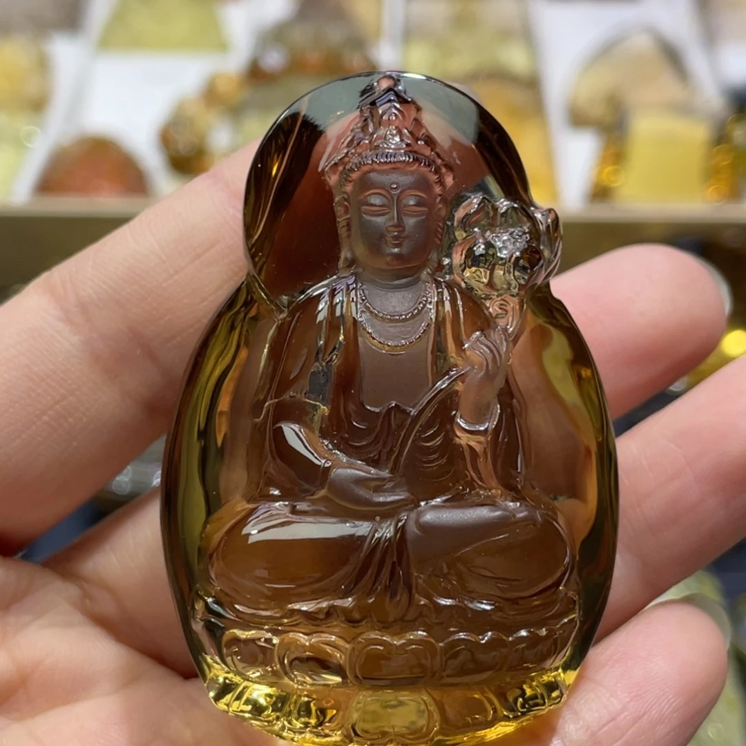 水晶颈饰未镶嵌定制