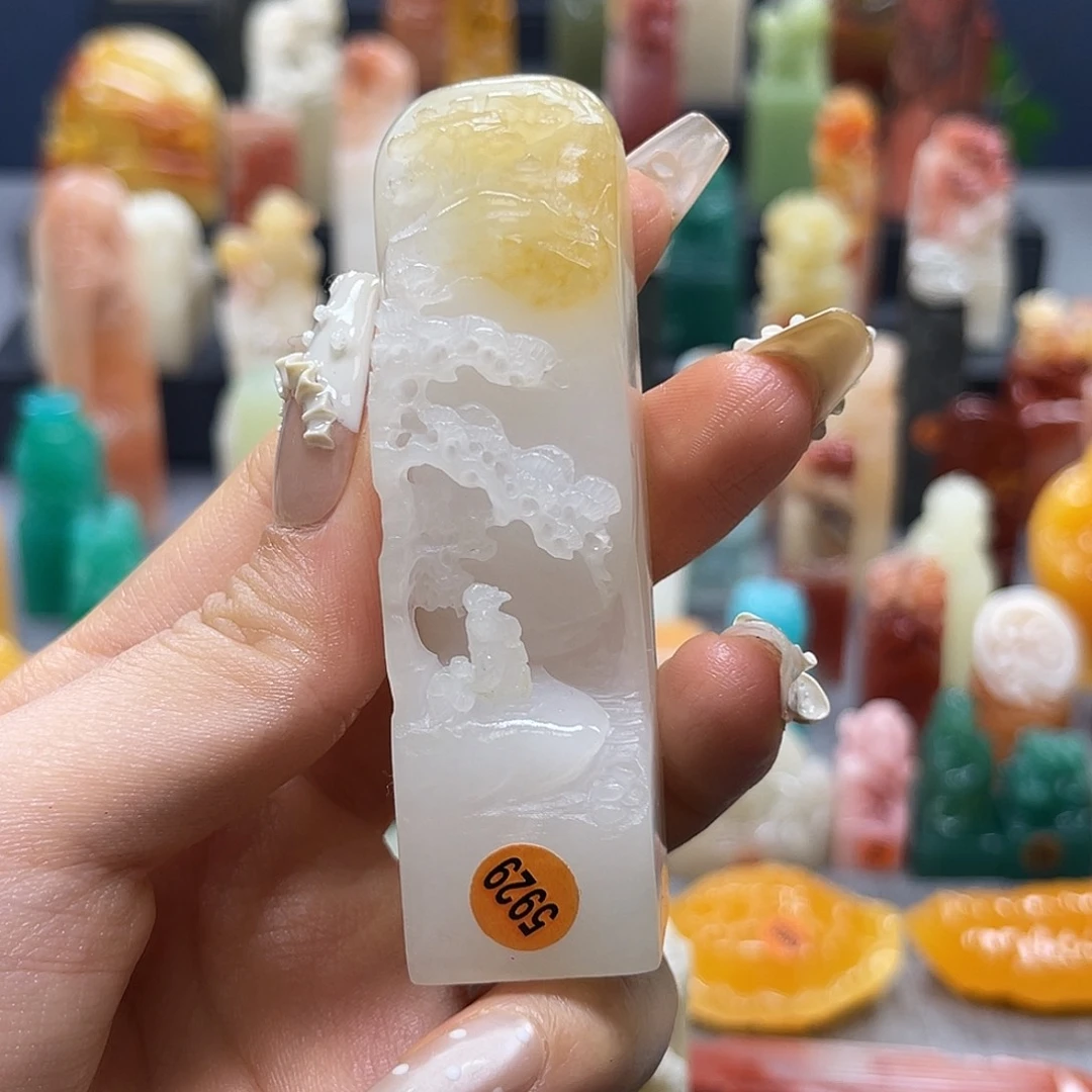 昌化石印石包邮包刻5929