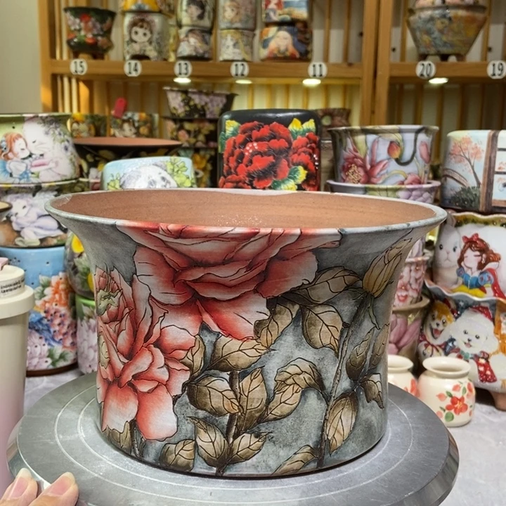 景德镇艺术手绘作品