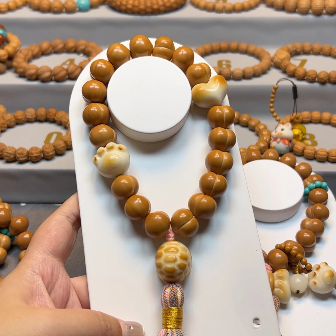 猴头核桃手串17屁桃福利