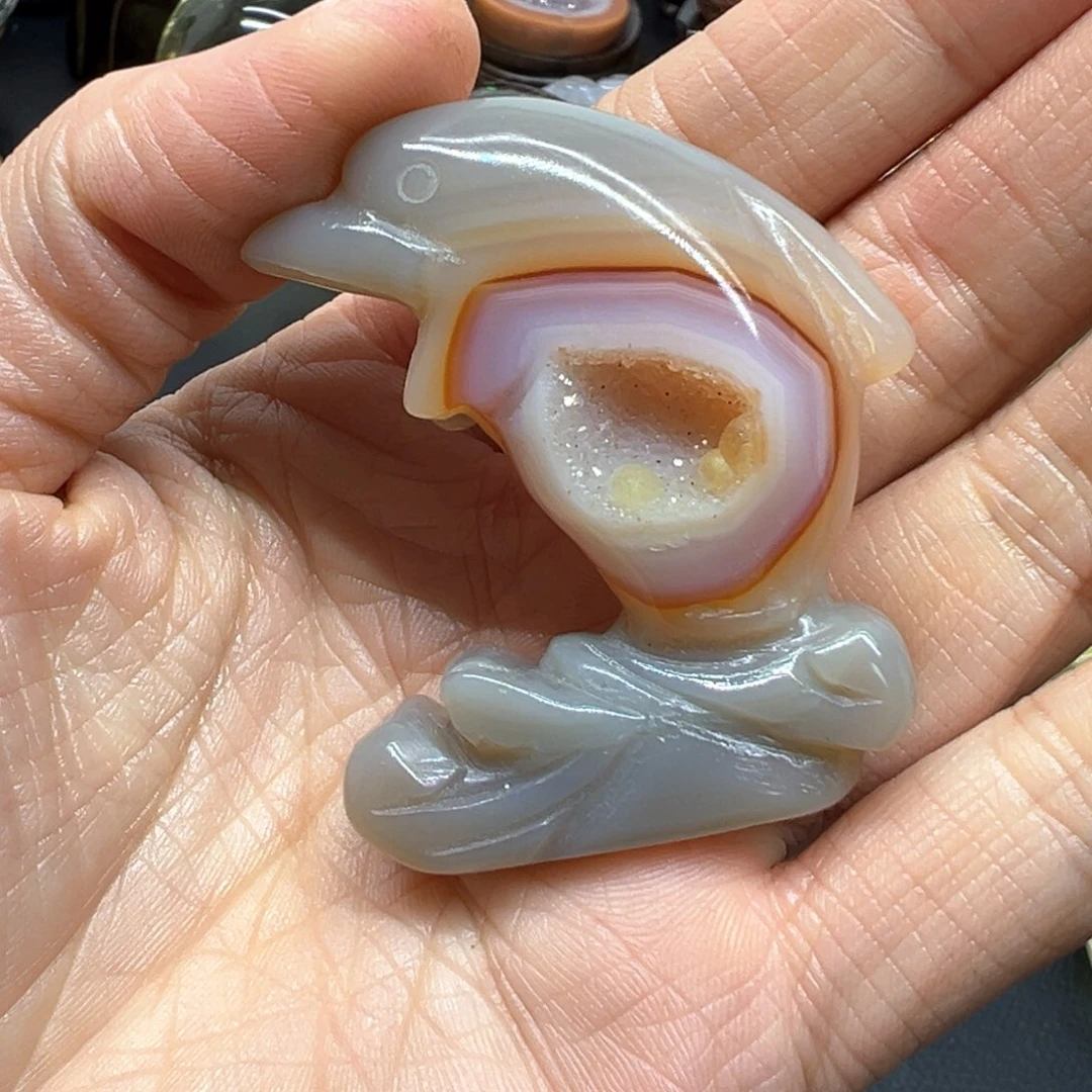 玛瑙/玉髓摆件未镶嵌泠*摆件