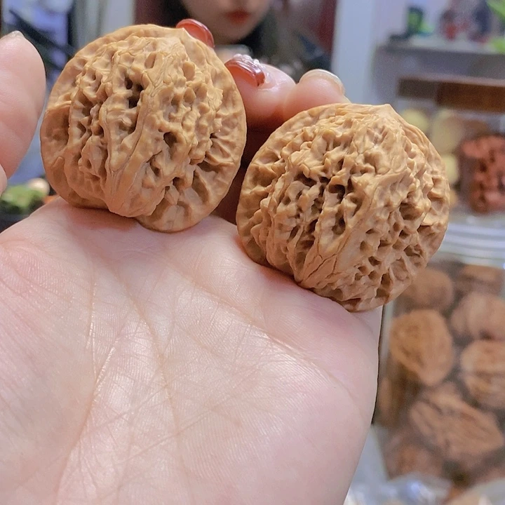 【闪购商品】文玩核桃把件41老款狮子头