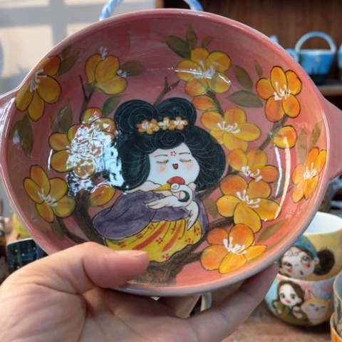 炉景德镇釉下手绘陶瓷