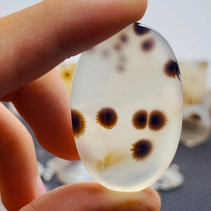 玛瑙/玉髓合金珠宝半成品