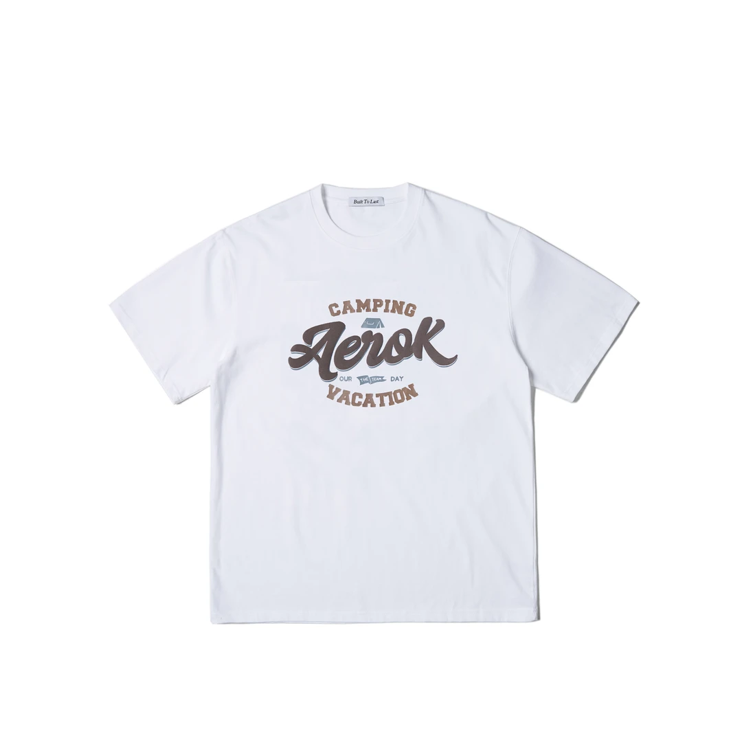 300g重磅T恤印花圆领男男士男款纯棉休闲情侣夏季春夏宽松