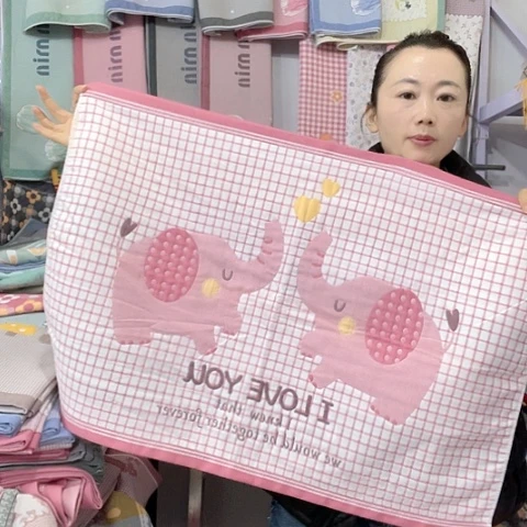 棉特价粉色小飞象