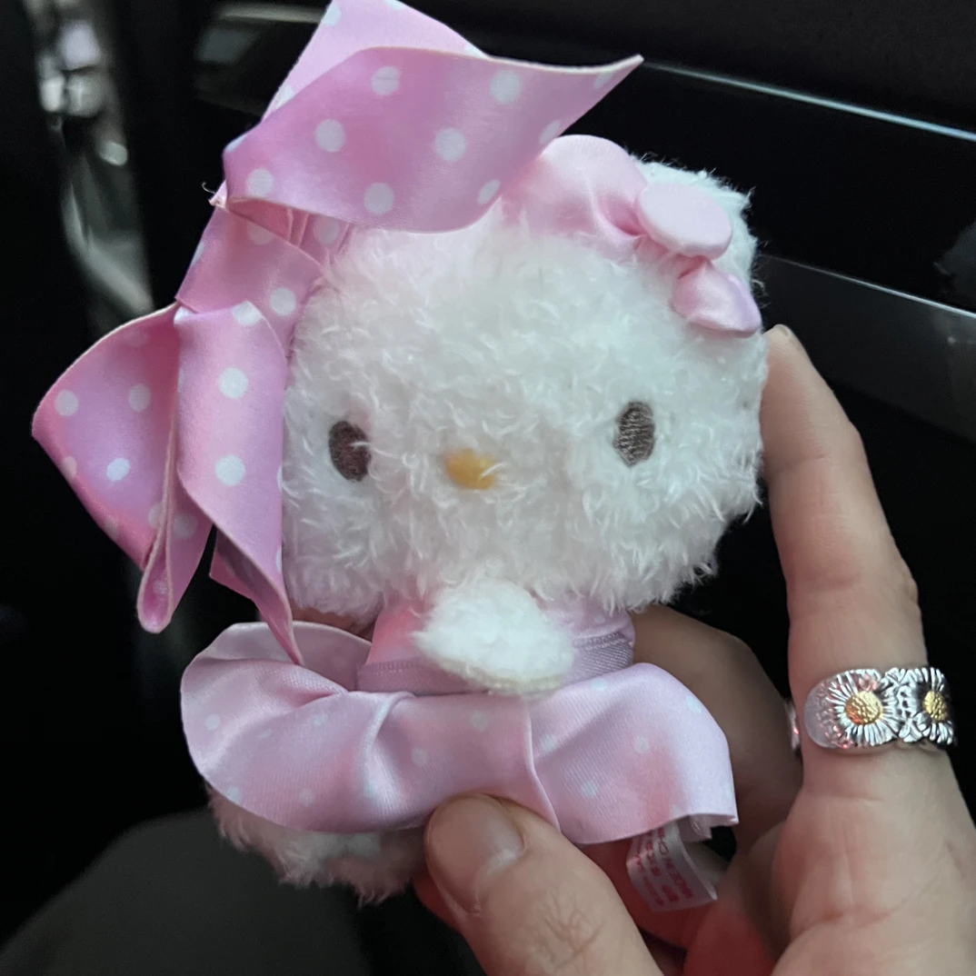 Kitty毛绒蝴蝶结侧坐款（拍下选脸/确认款不退换）