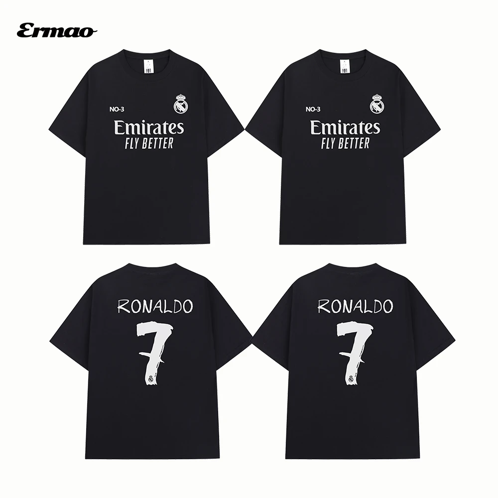 足球短袖孤品清仓【A001-A099】二毛球迷集合店重磅男女同款足球