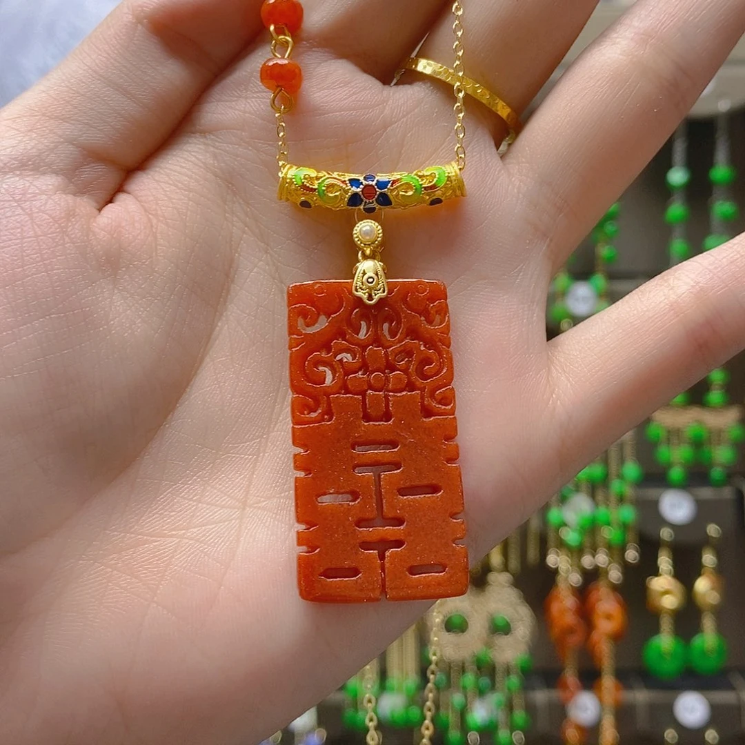 翡翠合金耳饰翡翠