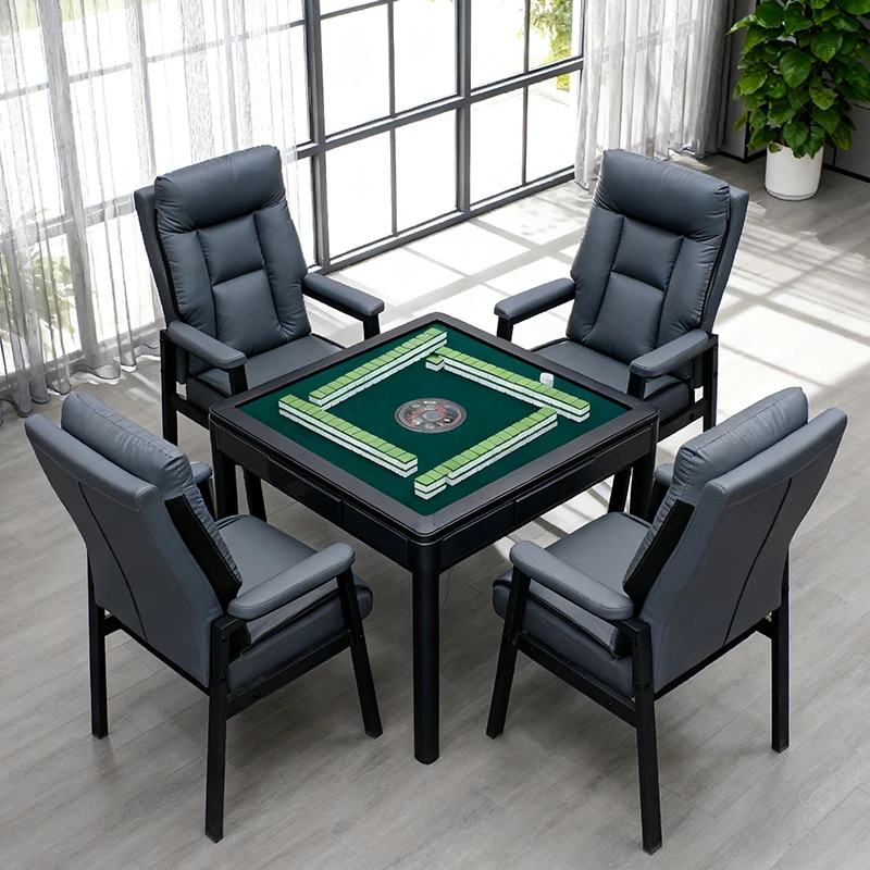 （4张）茶楼打麻将椅弹簧座椅麻将机家用舒适久坐棋牌椅会议椅