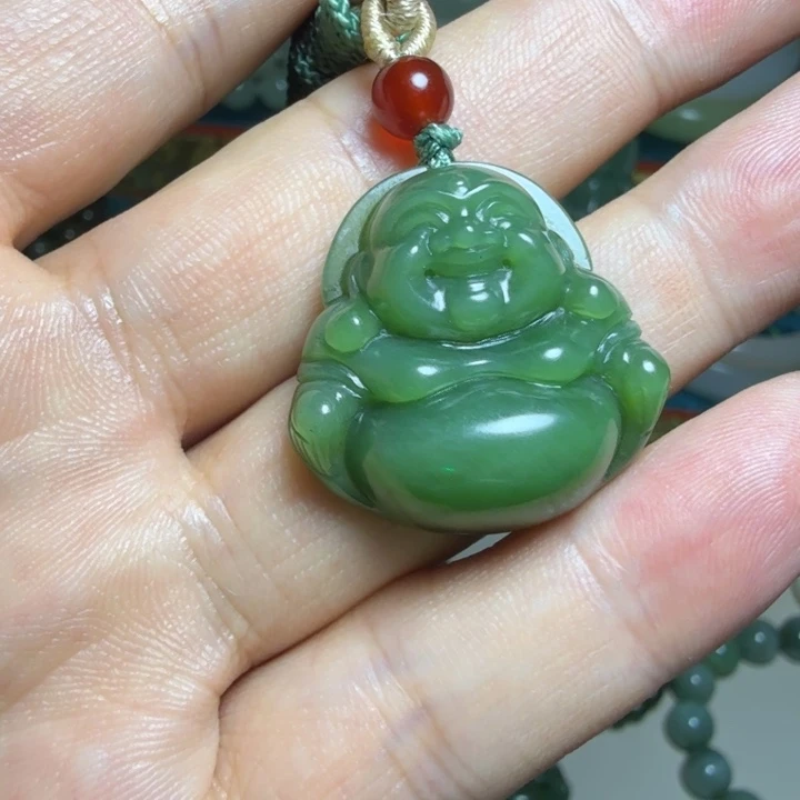 和田玉（碧玉）未镶嵌颈饰