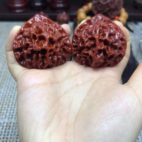 文玩核桃把件帝王 44尺