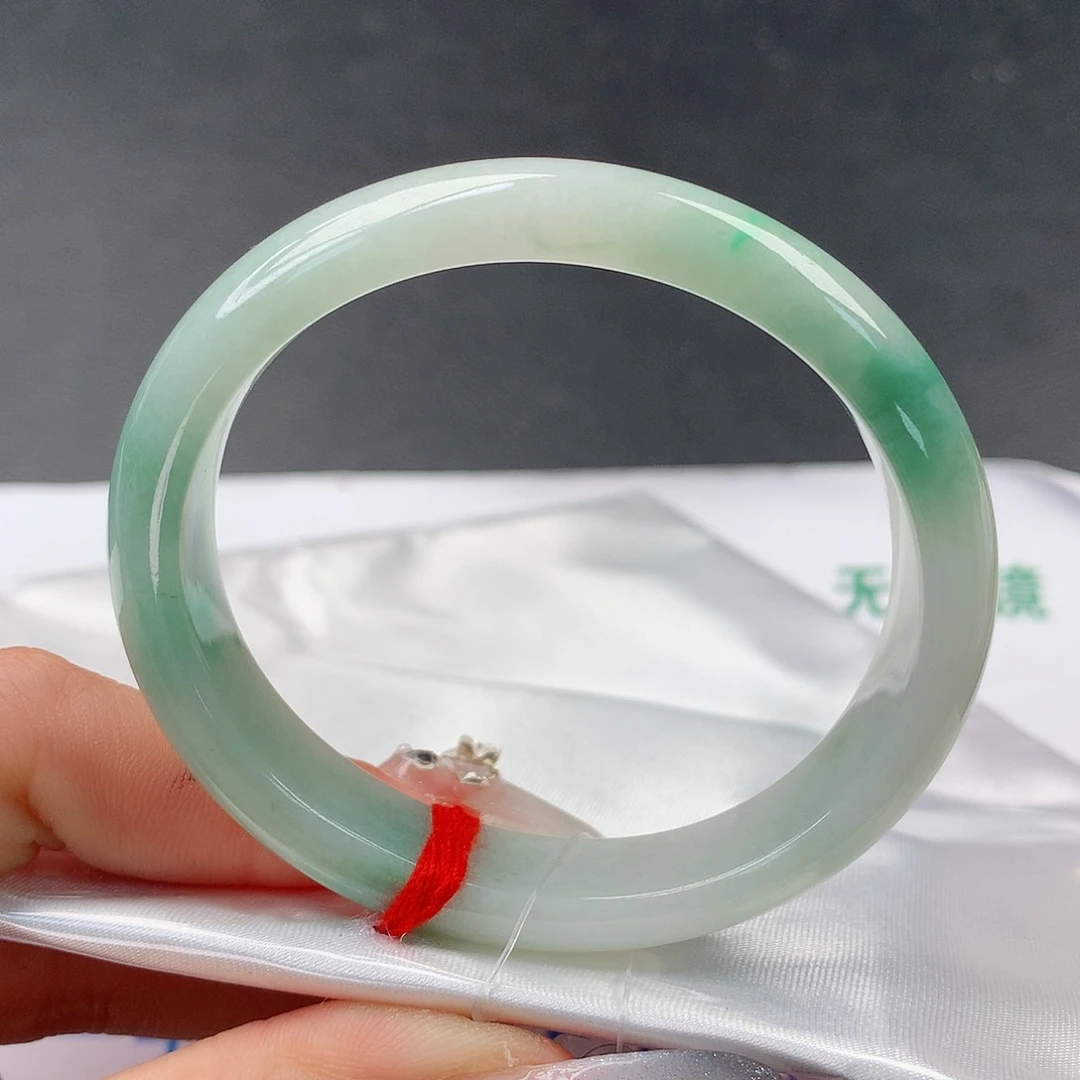 翡翠手镯未镶嵌49贵妃54