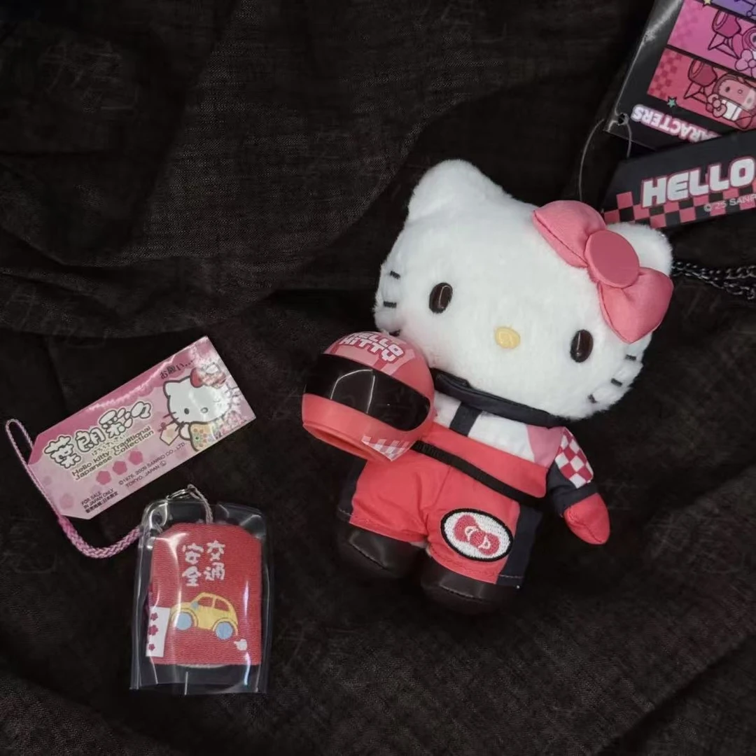 【正品】HelloKitty 竞速赛车手系列 赛车手Kitty挂件 潮玩挂件