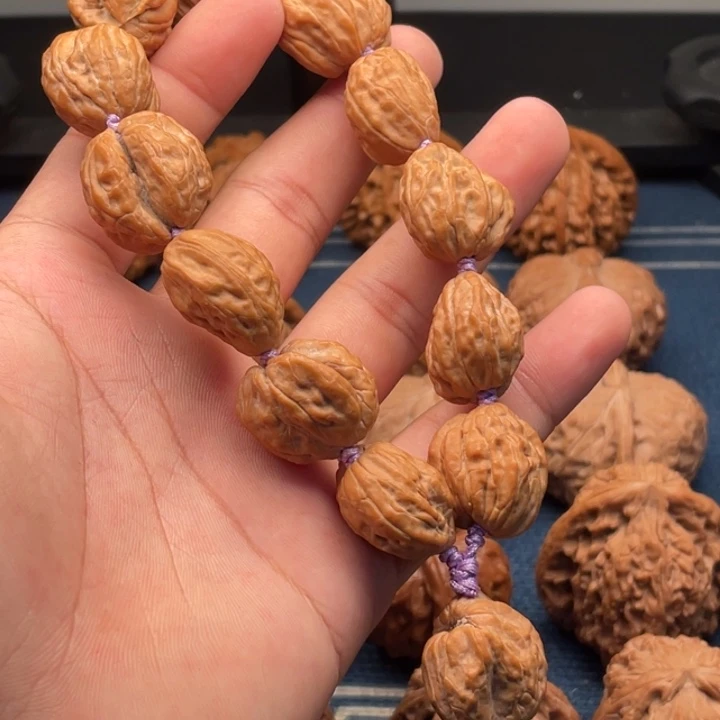吊坠文玩核桃寒*陌4白狮子异形