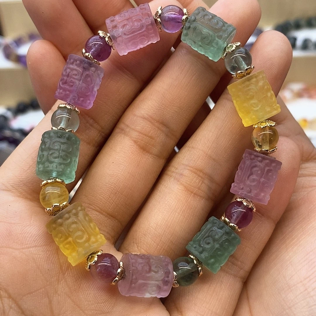 手串未镶嵌萤石手串