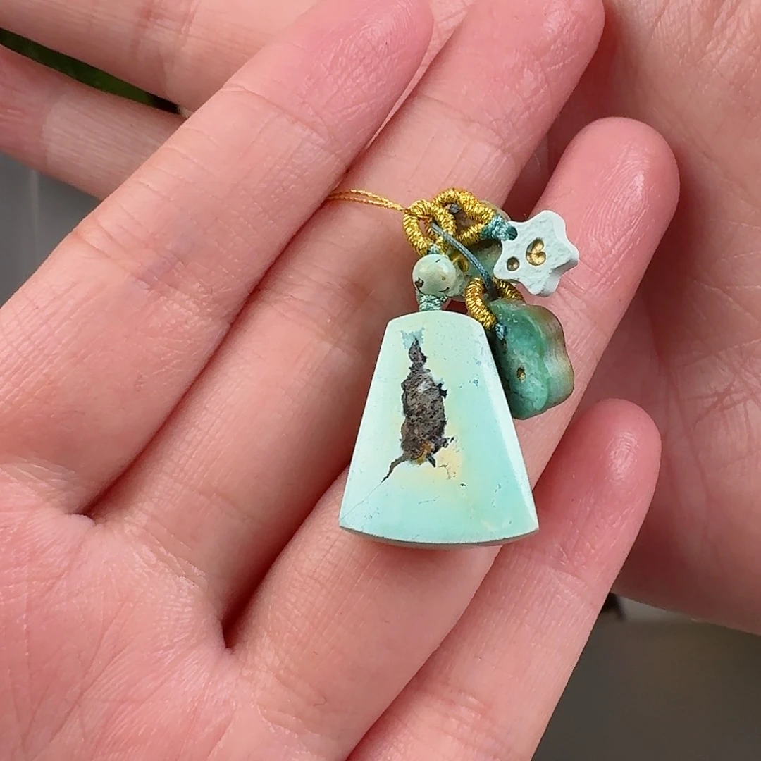 绿松石珠宝奇石未镶嵌