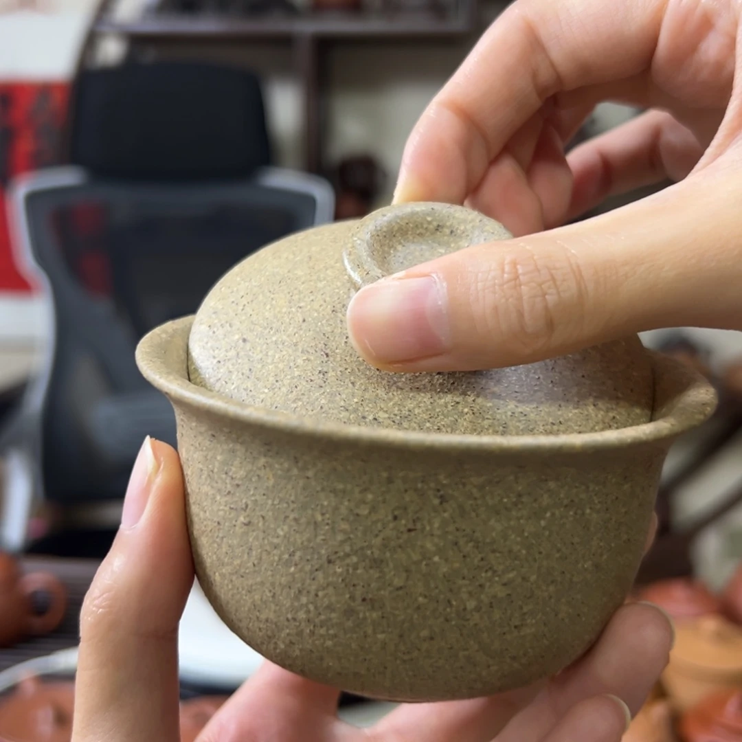 ****斯茶壶紫砂八目盖碗120
