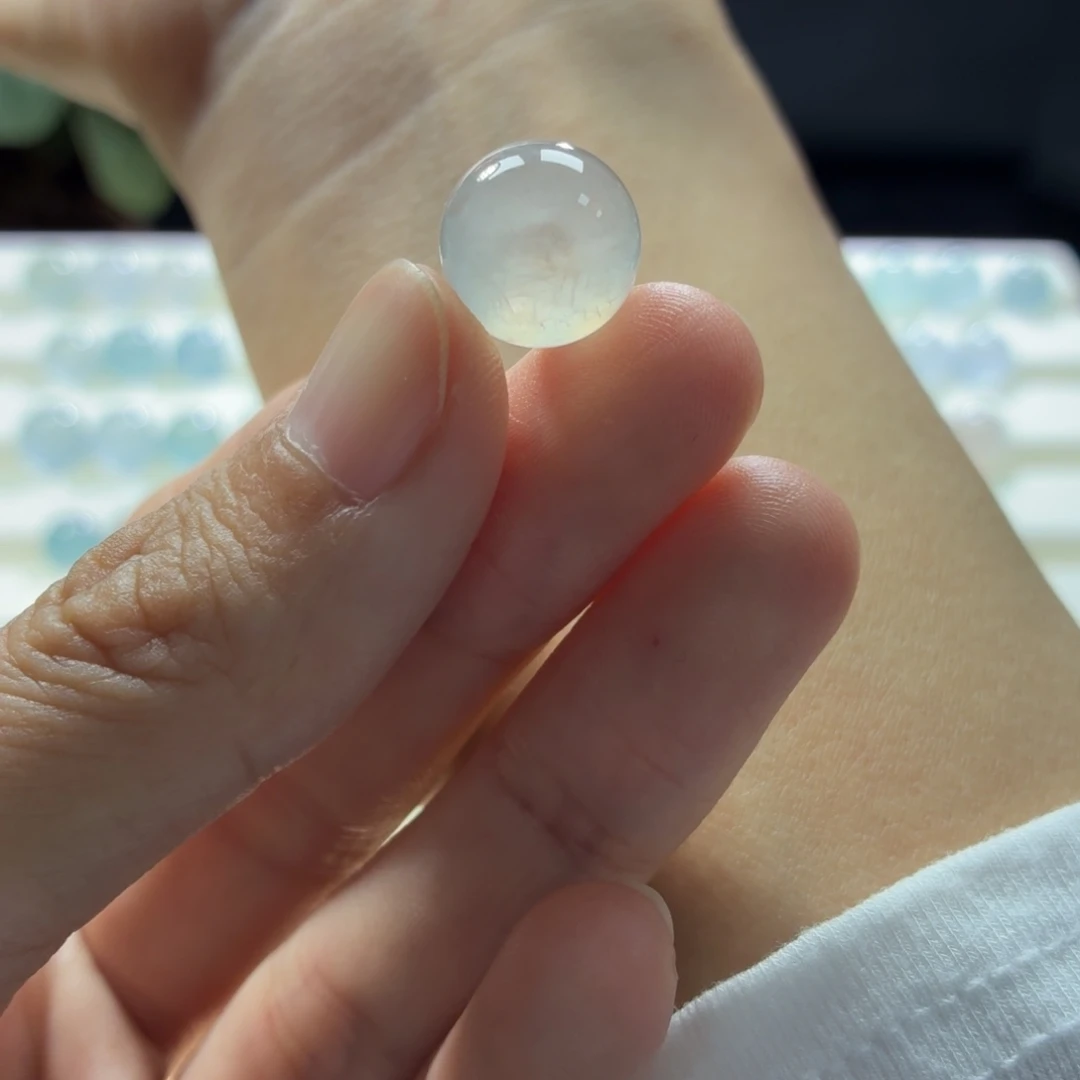 定制翡翠未镶嵌卡12冰咖