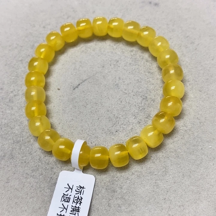 裸石蜜蜡未镶嵌串