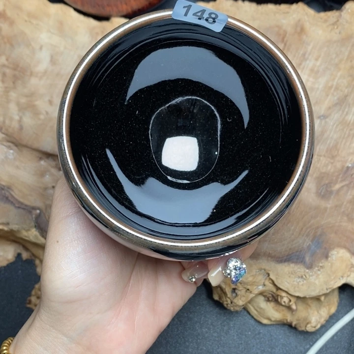 茶盏建窑建盏主人杯148