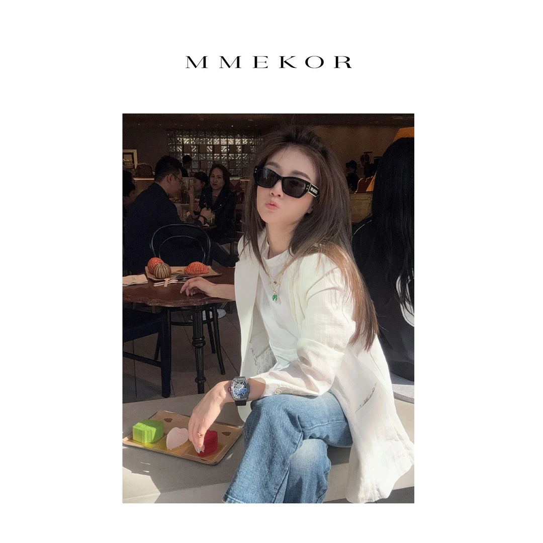 MMEKOR“真我西装”2025新款职场不费力气质外套 89371