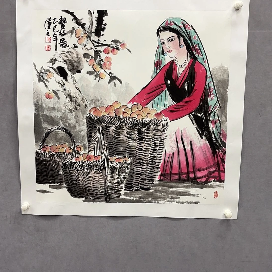 国画亲笔手绘原创