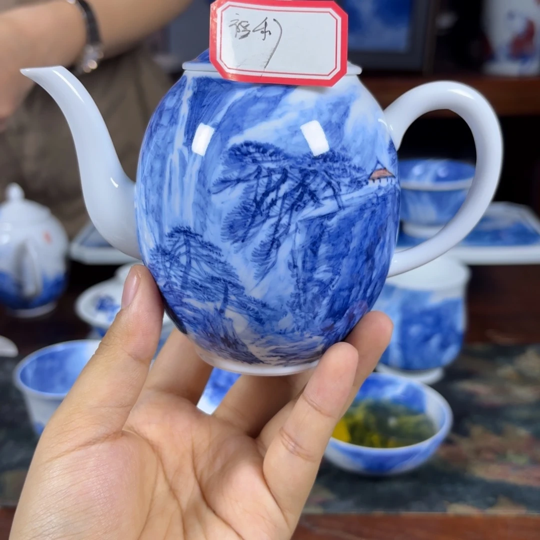 国一王老师手绘山水