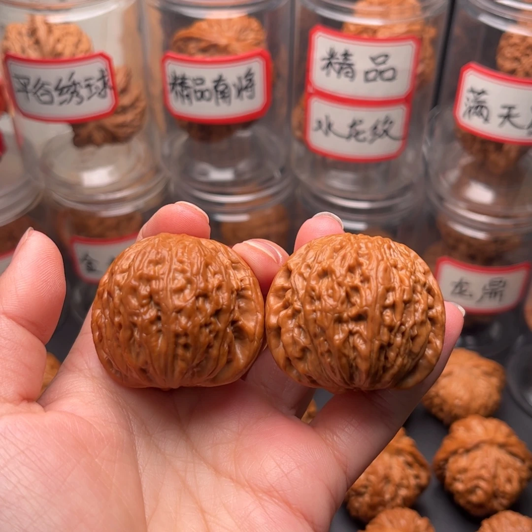 文玩核桃把件41平谷铁锤