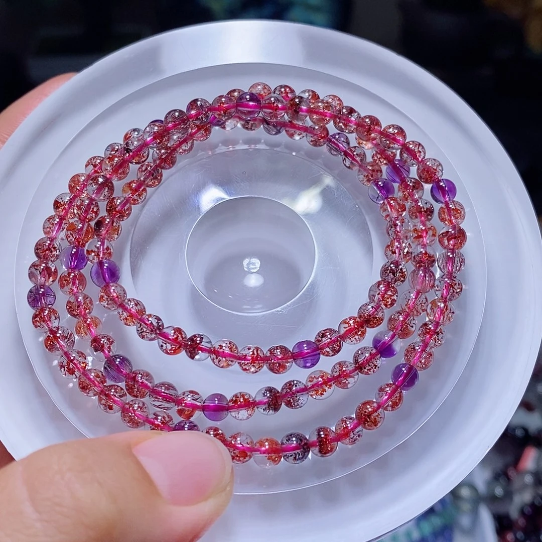 水晶未镶嵌手链金草莓