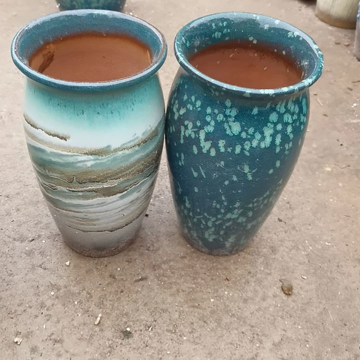 红陶14/26两个盆子