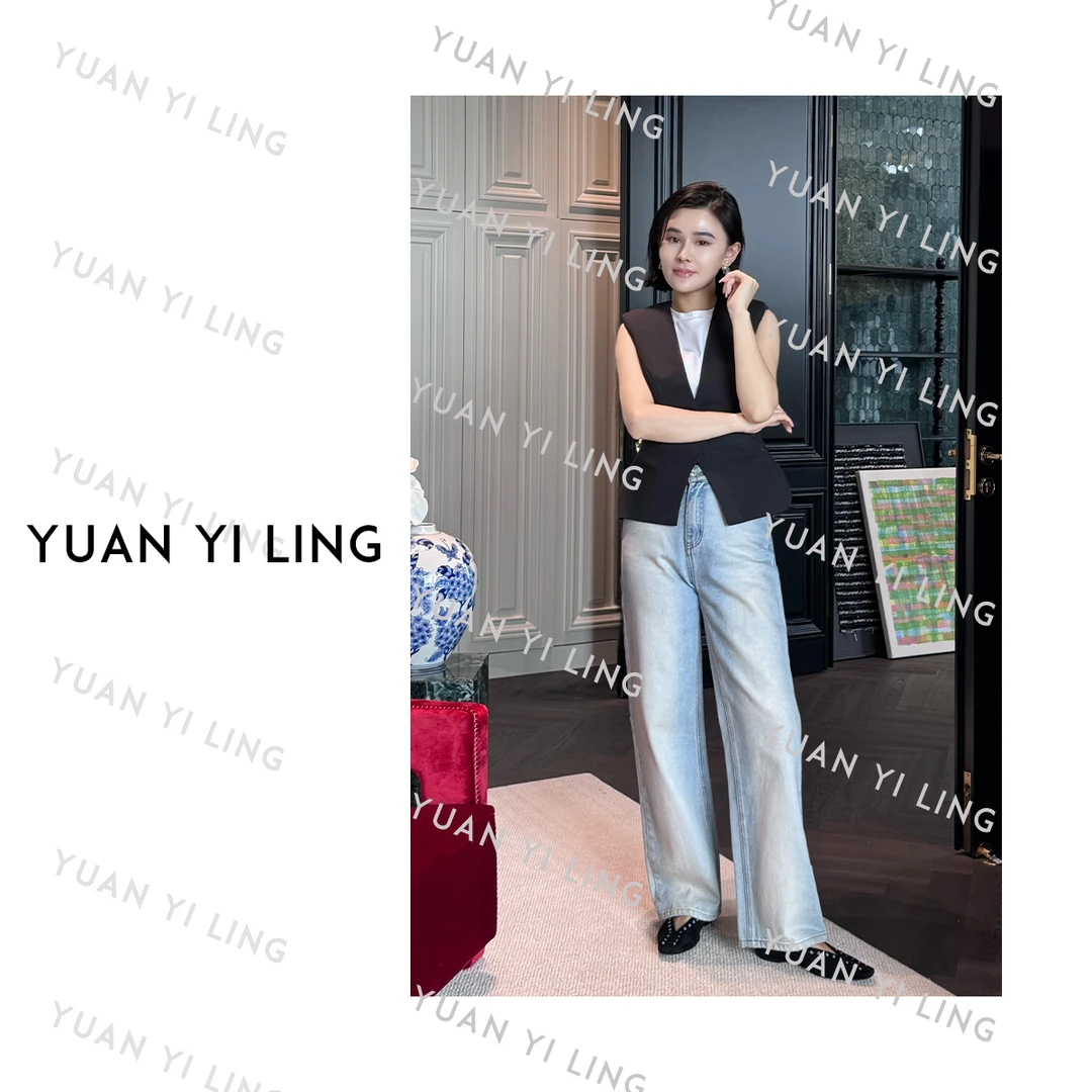 袁艺灵【巴曼】 冬季上新款复刻经典中古穆勒无袖立裁收腰女 马甲